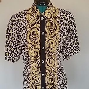 Vintage 1980s Dina Bar-El blouse